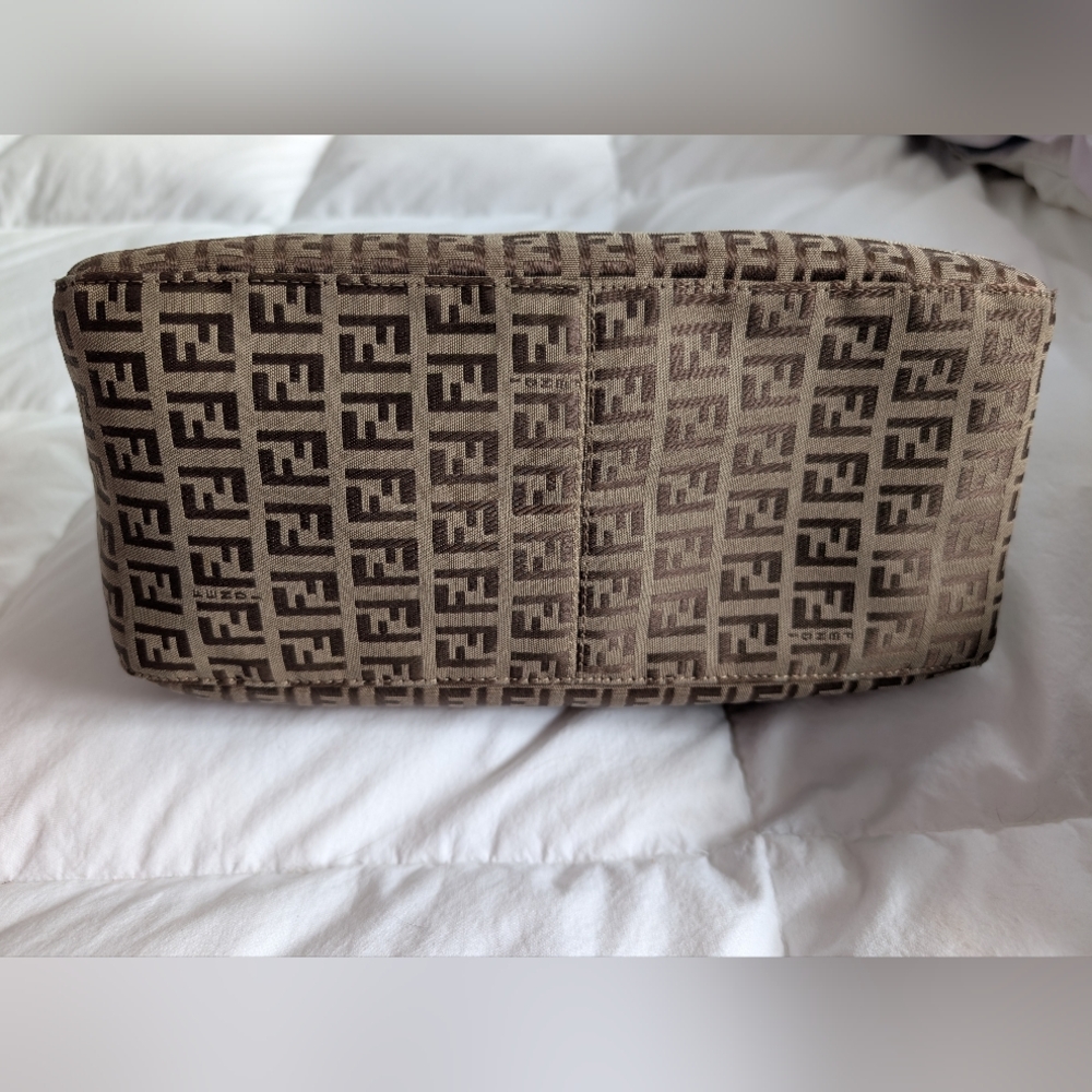 Fendi Zucca Mamma Baguette Flap Bag - Picture 3 of 14